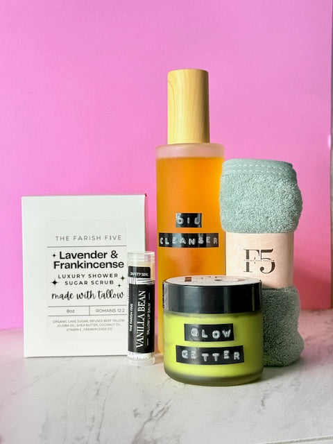 Lavender and Frankincense Shower Scrub