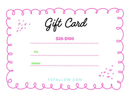 F5 Tallow Gift Card