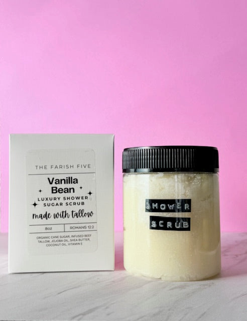 Vanilla Bean Shower Scrub