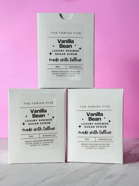 Vanilla Bean Shower Scrub